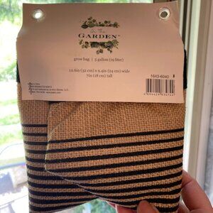 In The Garden Grow Bag portable flower plant potting 5 gal capacity